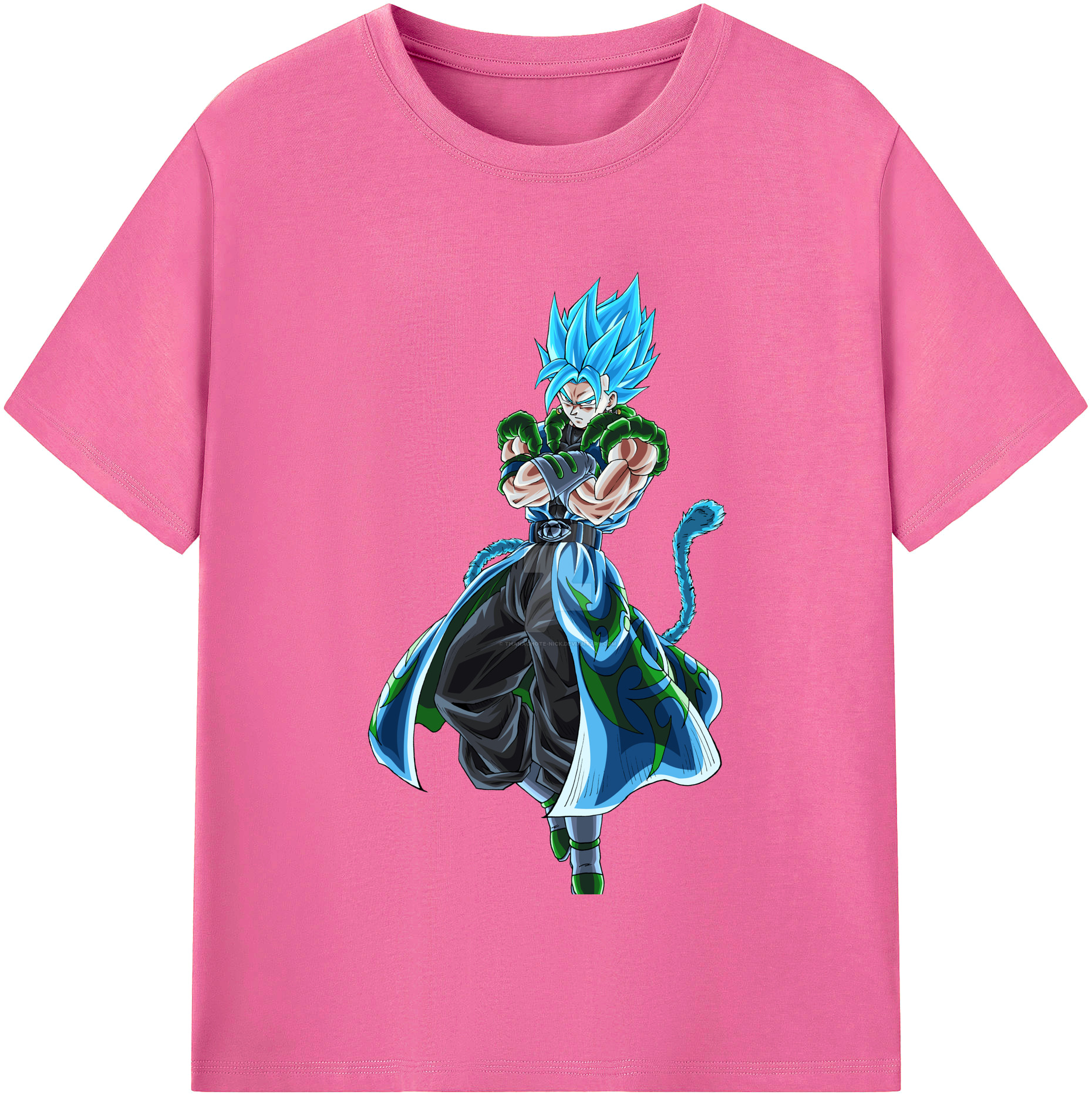 （画像用） ドラゴンボール ベジット DRAGON BALL Vegetto レディースカジュアルプリントTシャツ（綿100％）